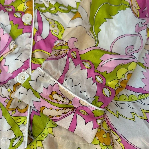 Bedhead Pajamas X Trina Turk Floral-print Silk
Pajama Set In Popart Floral - Picture 3 of 9